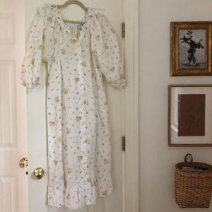Sleeper Lounge Dress in Mimosa Print